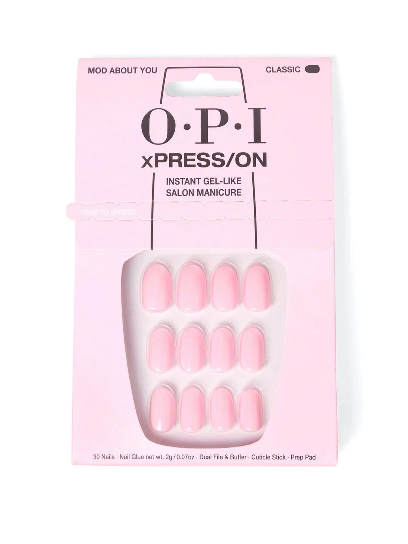  image of opi-nbspxpresson-artificial-nails-mod-about-you
