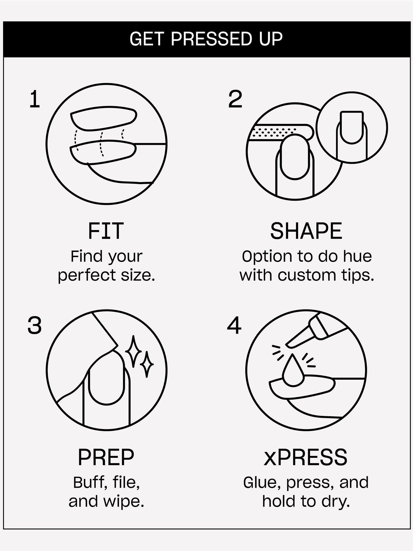 Image 5 of 5 of OPI xPRESS/ON Artificial Nails - Mod About You