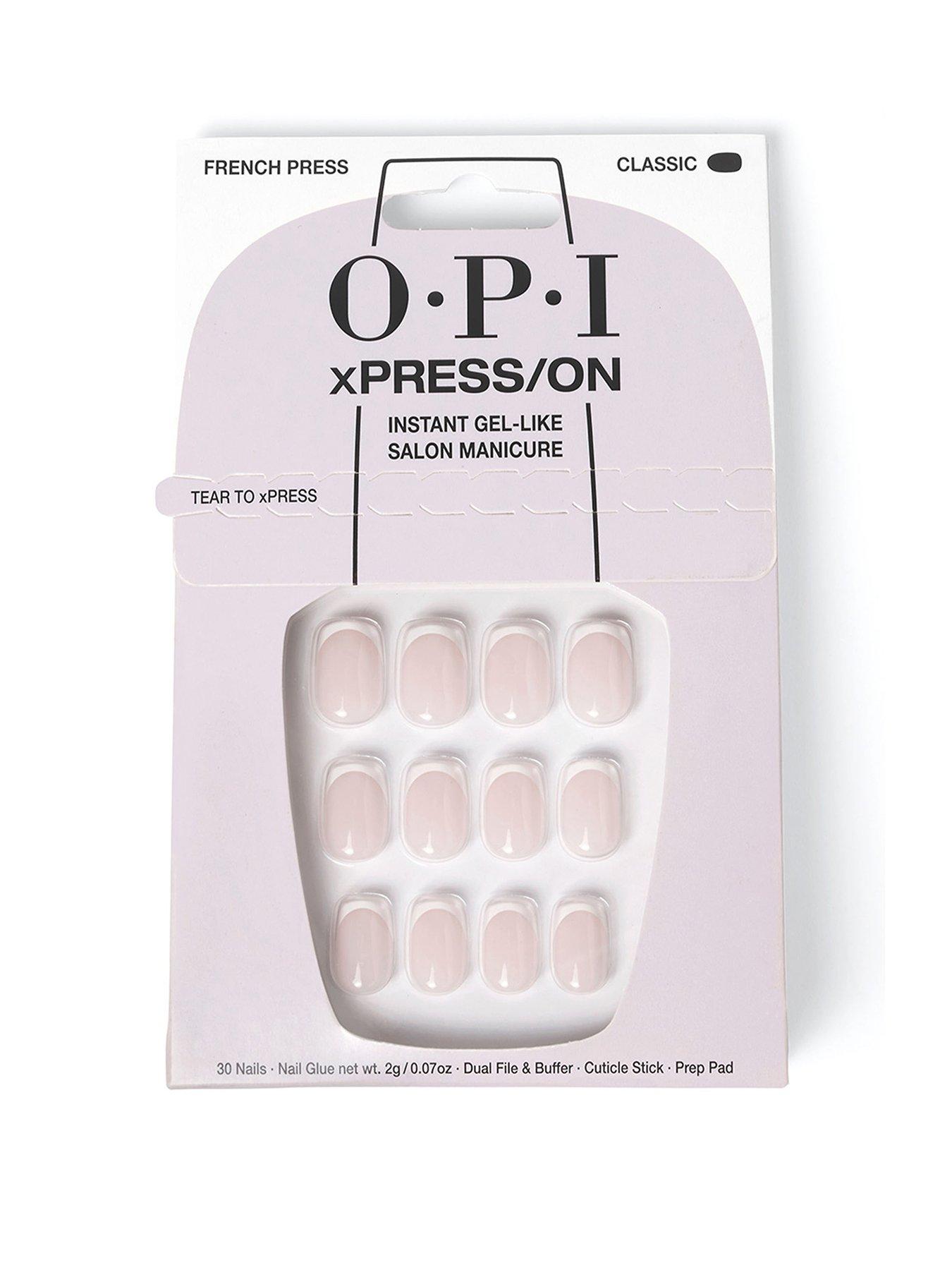 Image 1 of 7 of OPI xPRESS/ON - French Press Press On Nails Gel-Like Salon Manicure