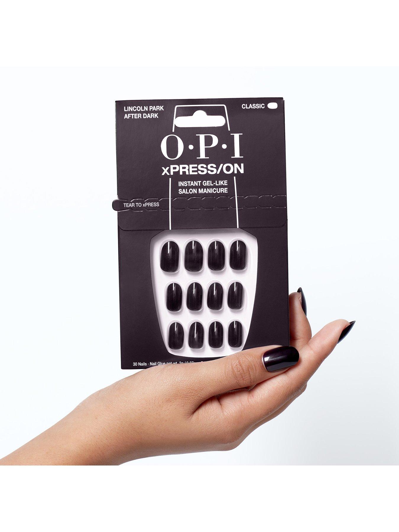 Image 7 of 7 of OPI xPRESS/ON - Lincoln Park After Dark Press On Nails Gel-Like Salon Manicure