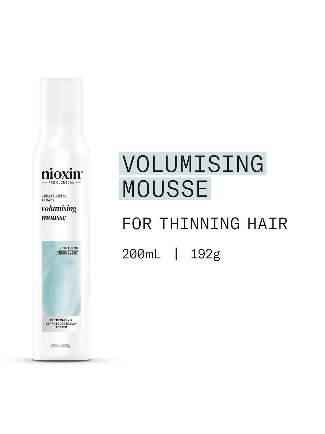 Image 2 of 6 of Nioxin Density Defend Volumising and Thickening Hair Mousse for Fine and Thinning Hair 200ml