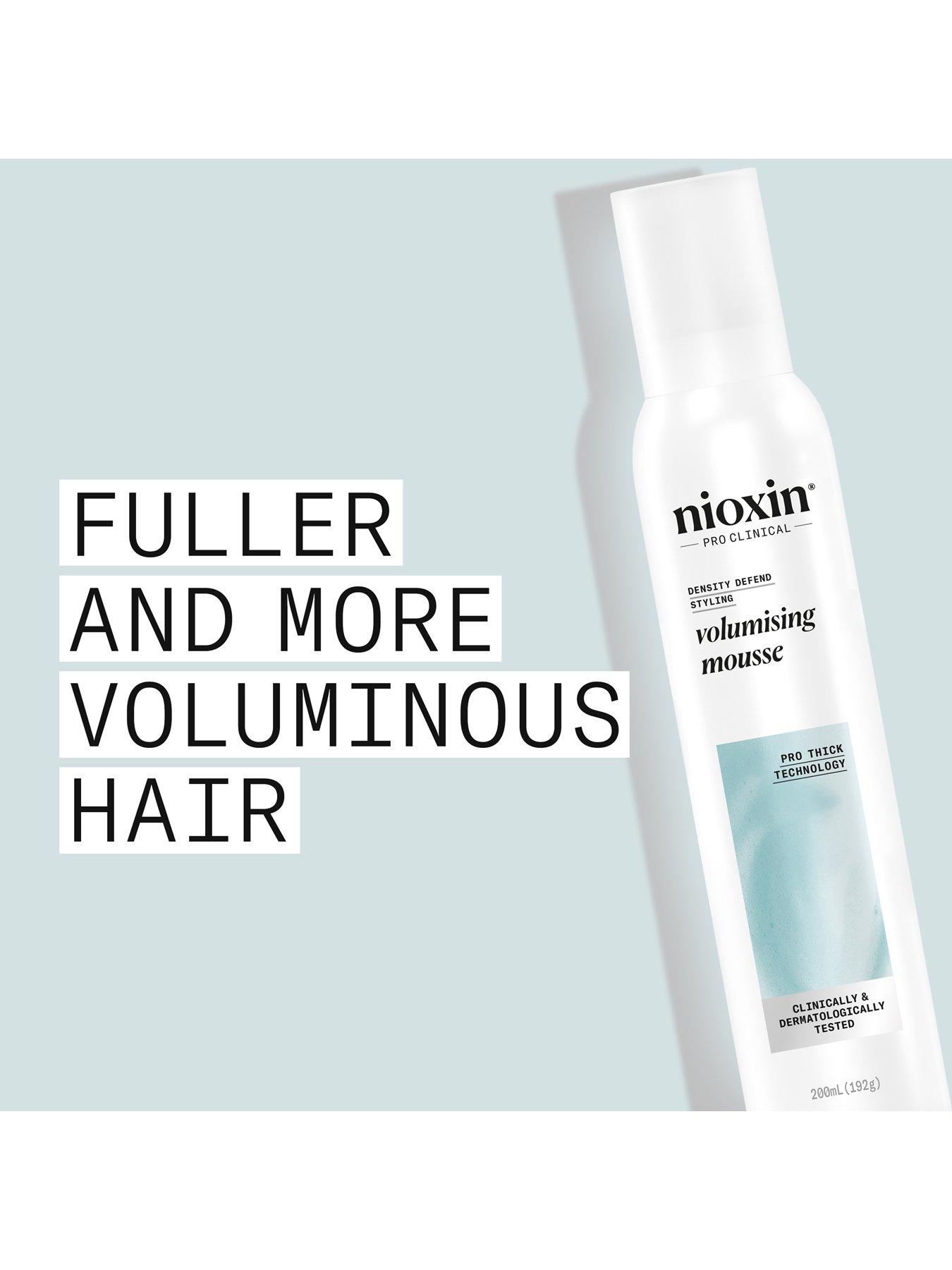 Image 3 of 6 of Nioxin Density Defend Volumising and Thickening Hair Mousse for Fine and Thinning Hair 200ml