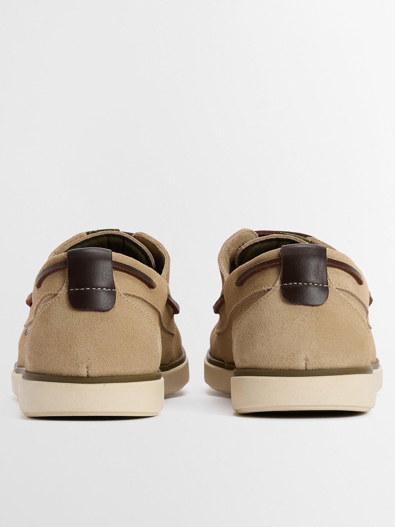 Image 3 of 6 of Barbour Rothley Boat Shoes - Beige