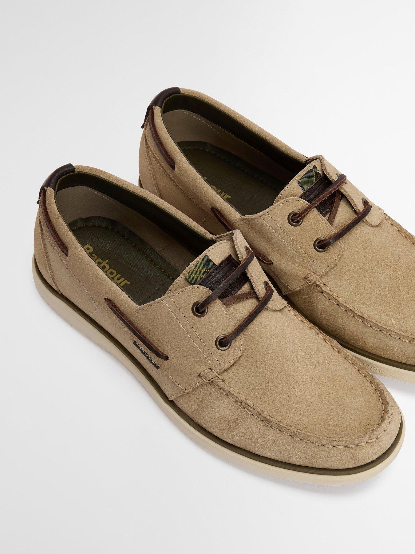 Image 6 of 6 of Barbour Rothley Boat Shoes - Beige
