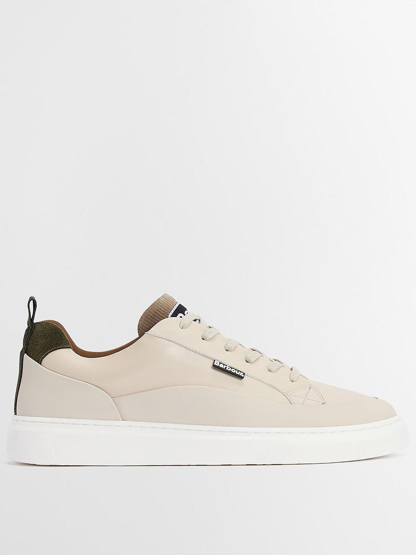 Barbour Stannington Trainers - Light Beige