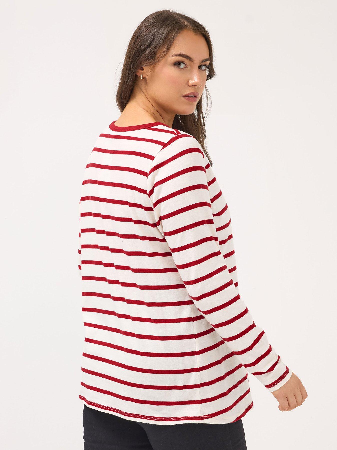  image of yours-curve-long-sleeve-t-shirt-ivory