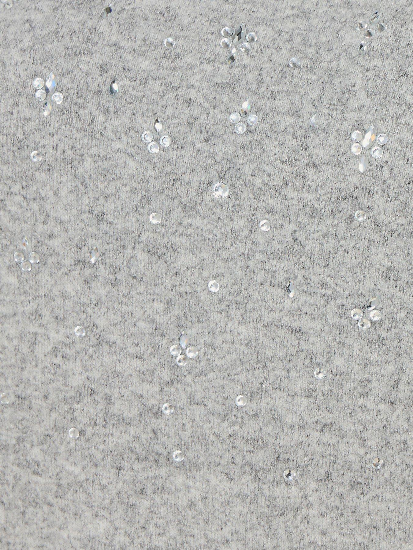 Image 4 of 4 of Yours Curve Heat Seal Jumper - Grey