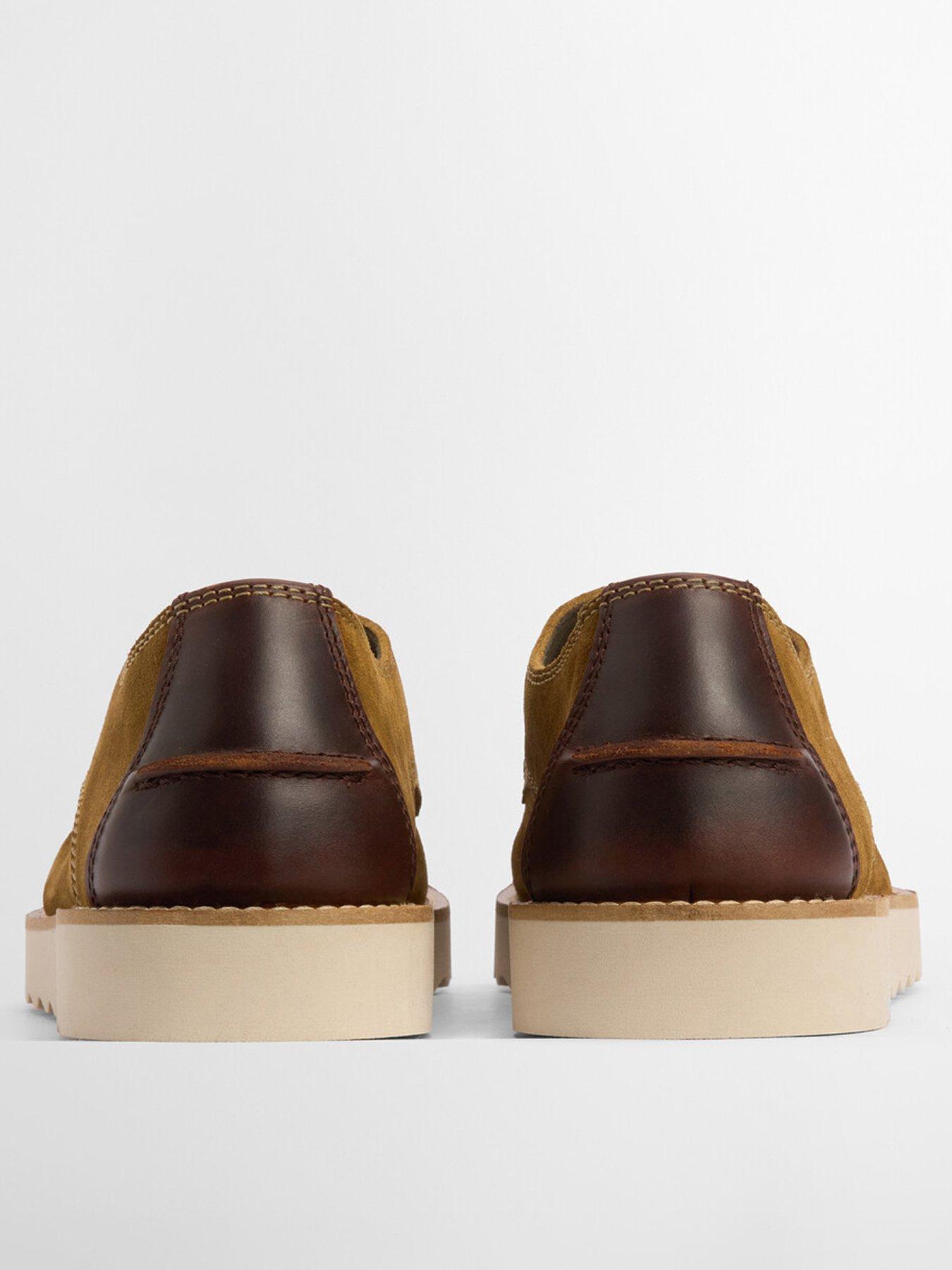Image 3 of 6 of Barbour Aydon Derby Shoes - Tan - Brown