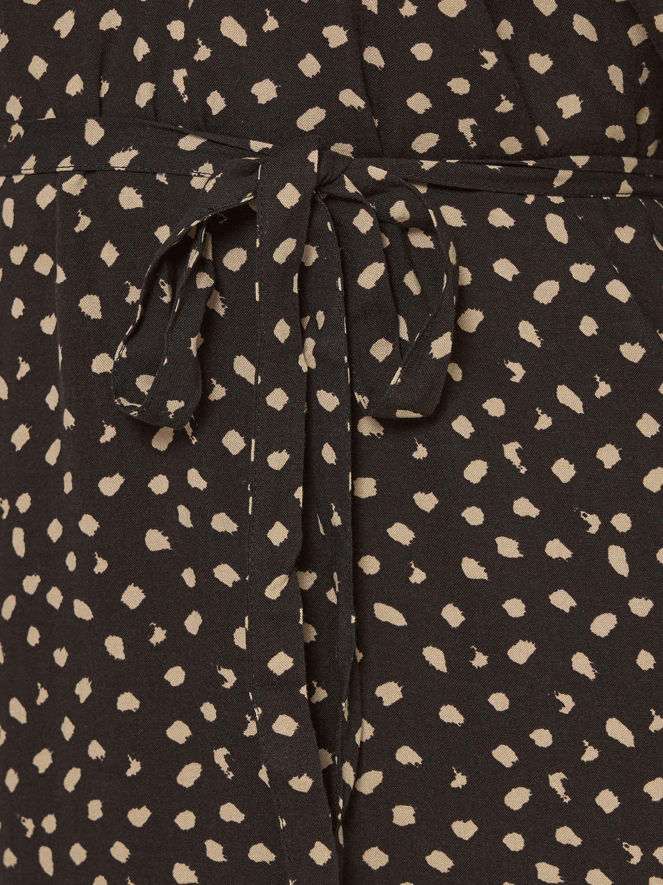  image of long-tall-sally-spot-midaxi-dress-black