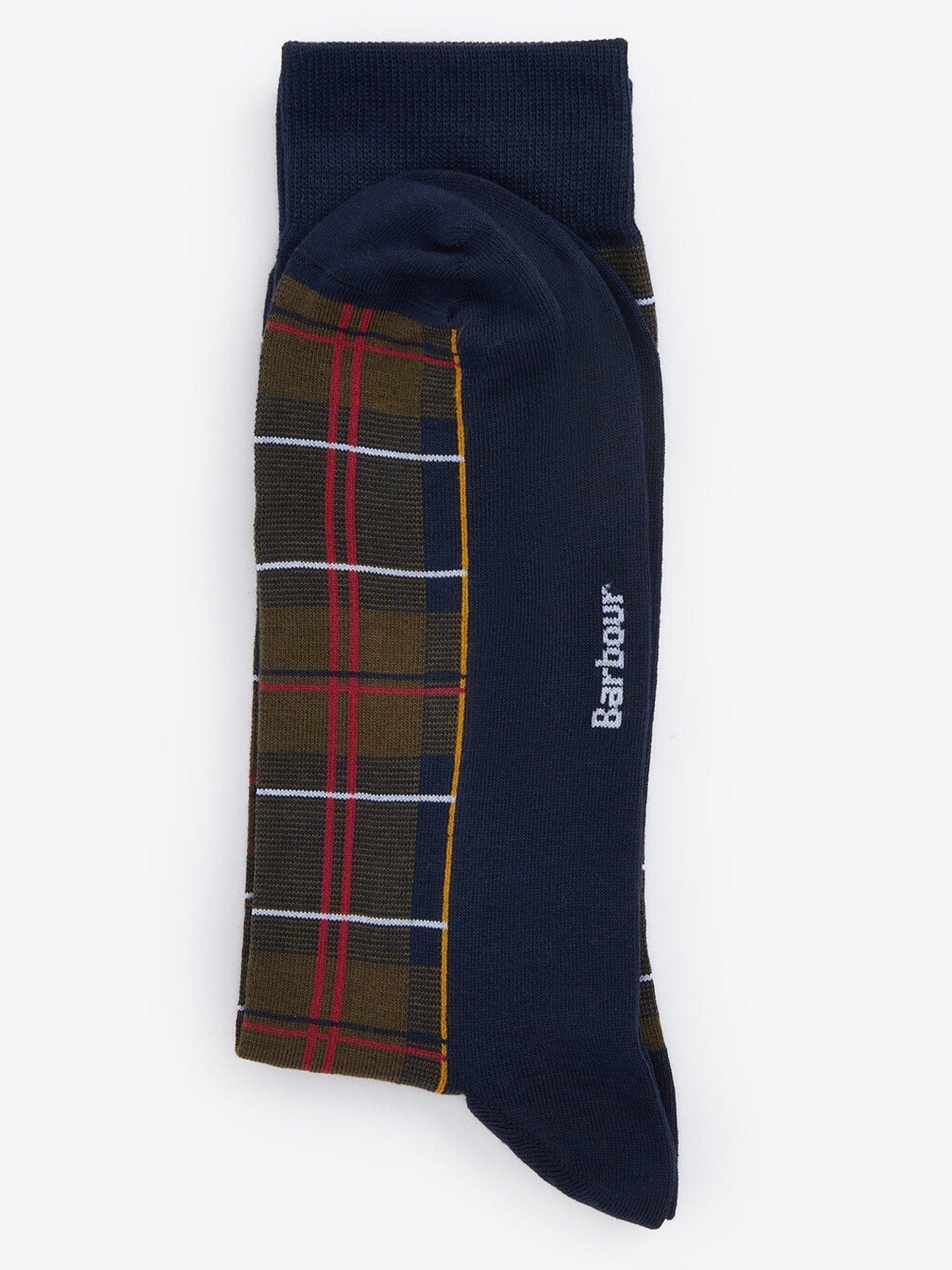  image of barbour-blyth-ankle-socks-navy