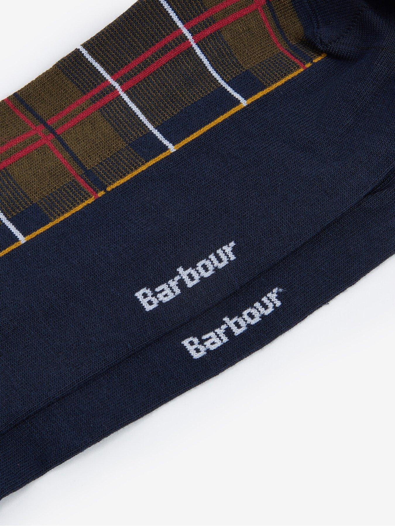  image of barbour-blyth-ankle-socks-navy