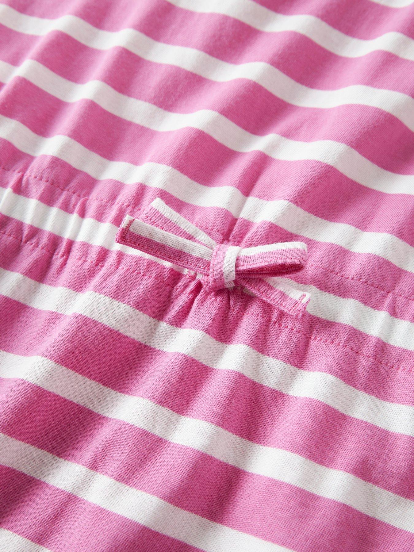 Image 3 of 3 of Name It Girls Stripe Jersey Dress - Pink