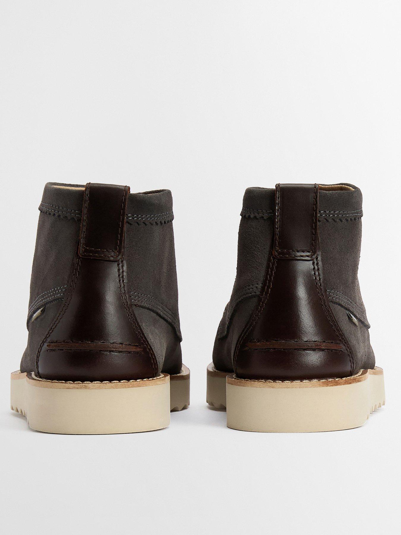  image of barbour-hadston-chukka-boots-slate-grey