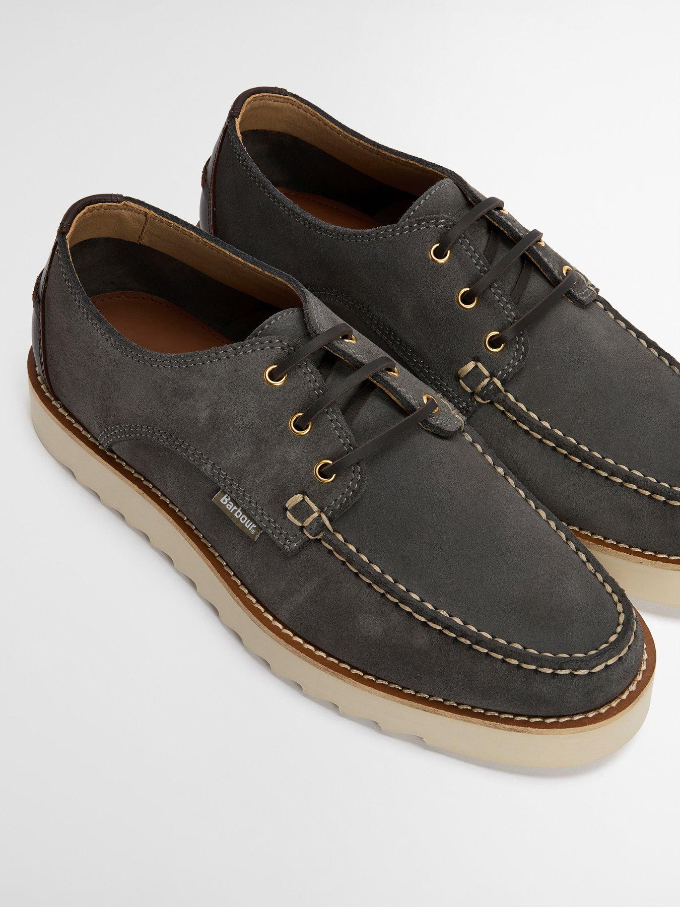 Image 6 of 6 of Barbour Aydon Derby Shoes - Grey