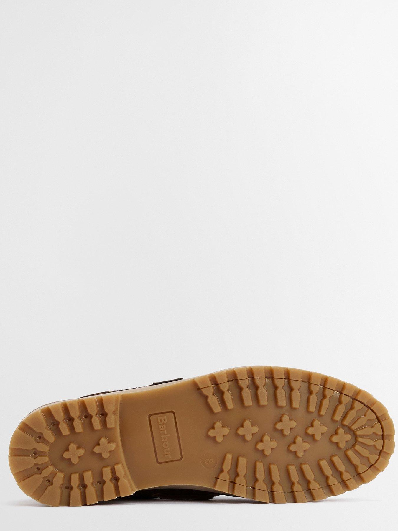 Image 5 of 6 of Barbour Barbour Deck Boat Shoes - Beige