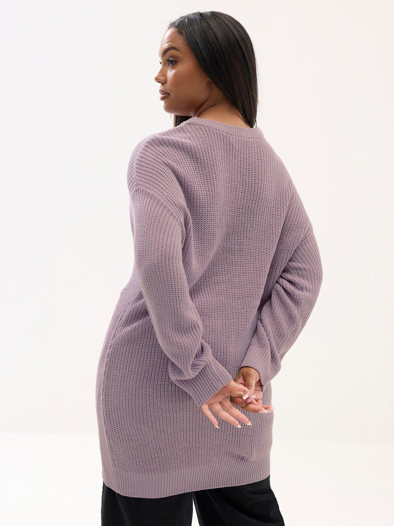  image of yours-curve-essential-jumper-pink