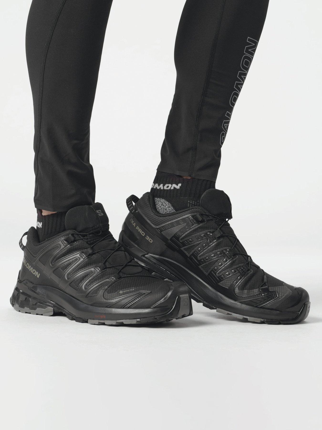 Salomon Mens Trail Running Xa Pro 3d V9 Goretex Trainers - Black