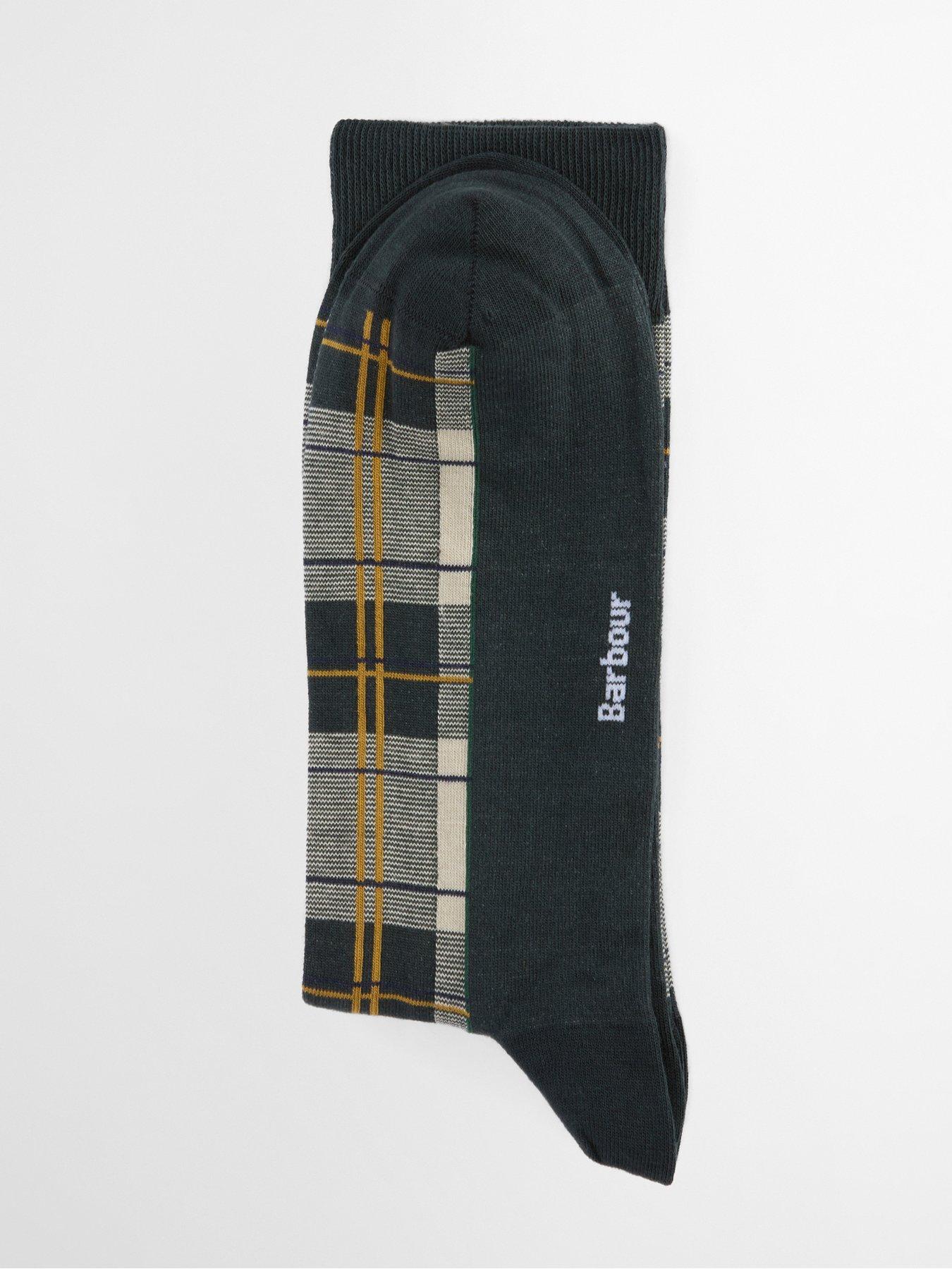  image of barbour-blyth-ankle-socks-green