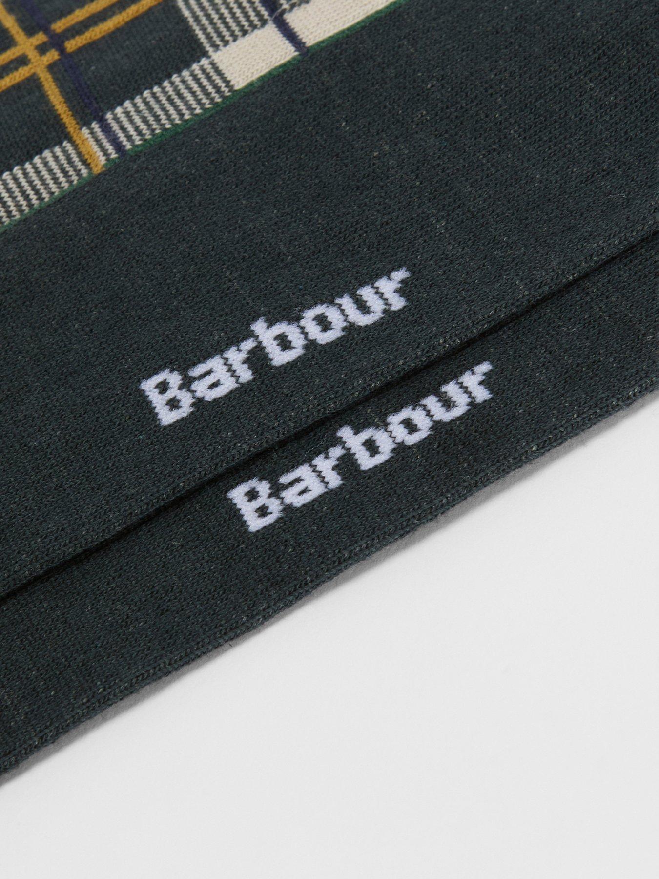  image of barbour-blyth-ankle-socks-green