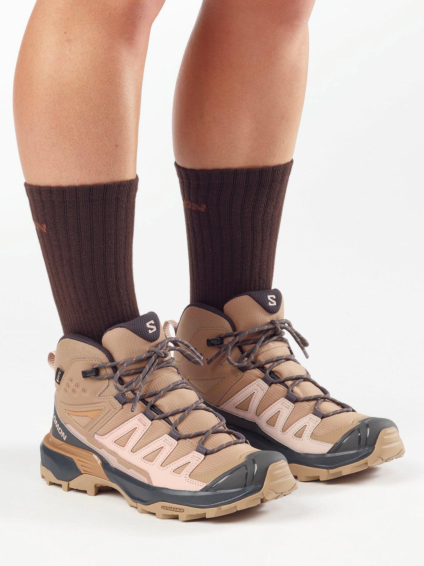 Image 1 of 3 of Salomon Womens X Ultra 360 Goretex Mid Hiking Boots - Brown