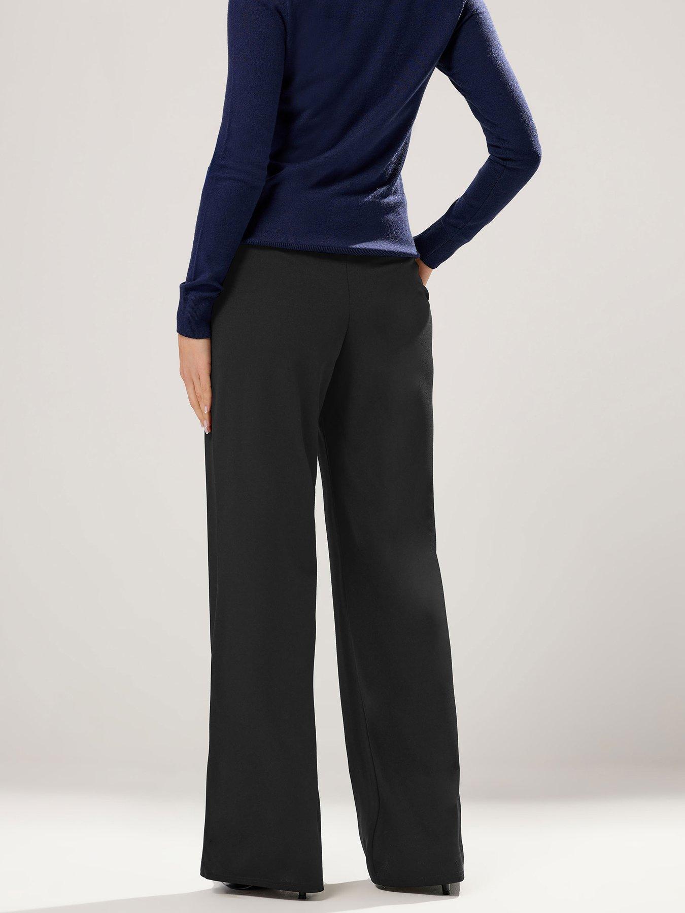 stillFront image of long-tall-sally-wide-leg-trouser-34-black