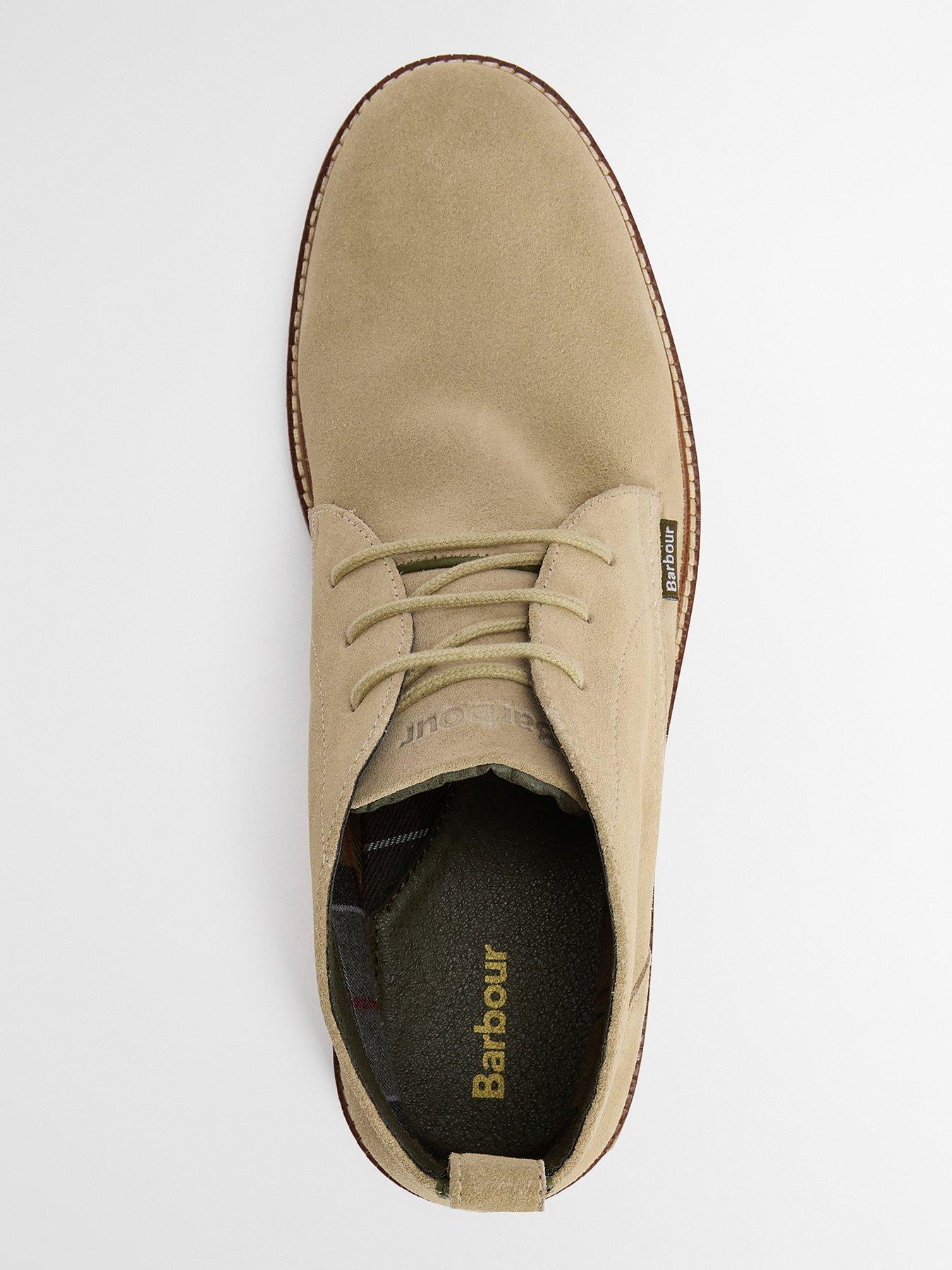  image of barbour-kirkstone-desert-boots-light-beige
