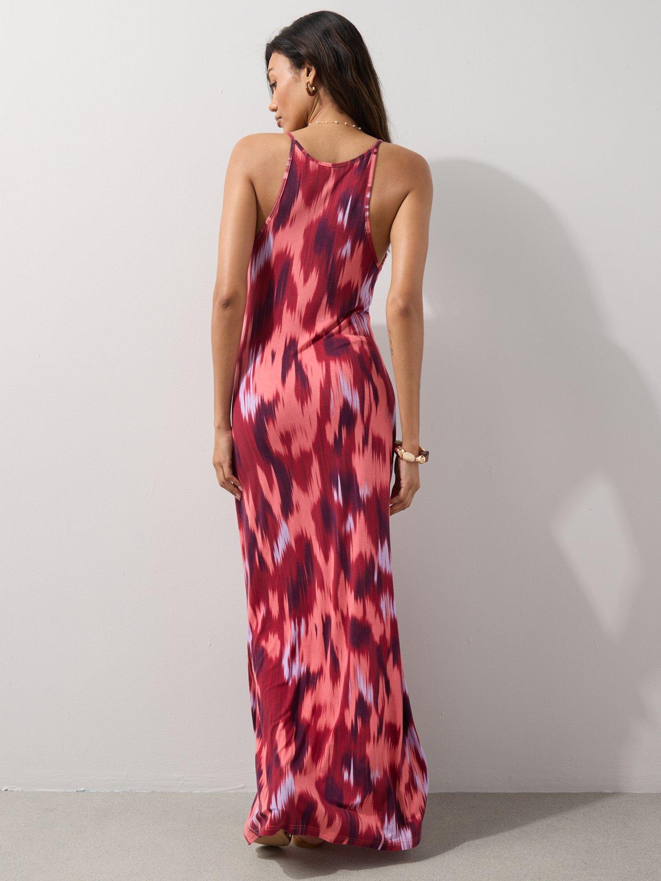 Image 2 of 7 of The Very Collection Strappy Maxi Dress - Multi