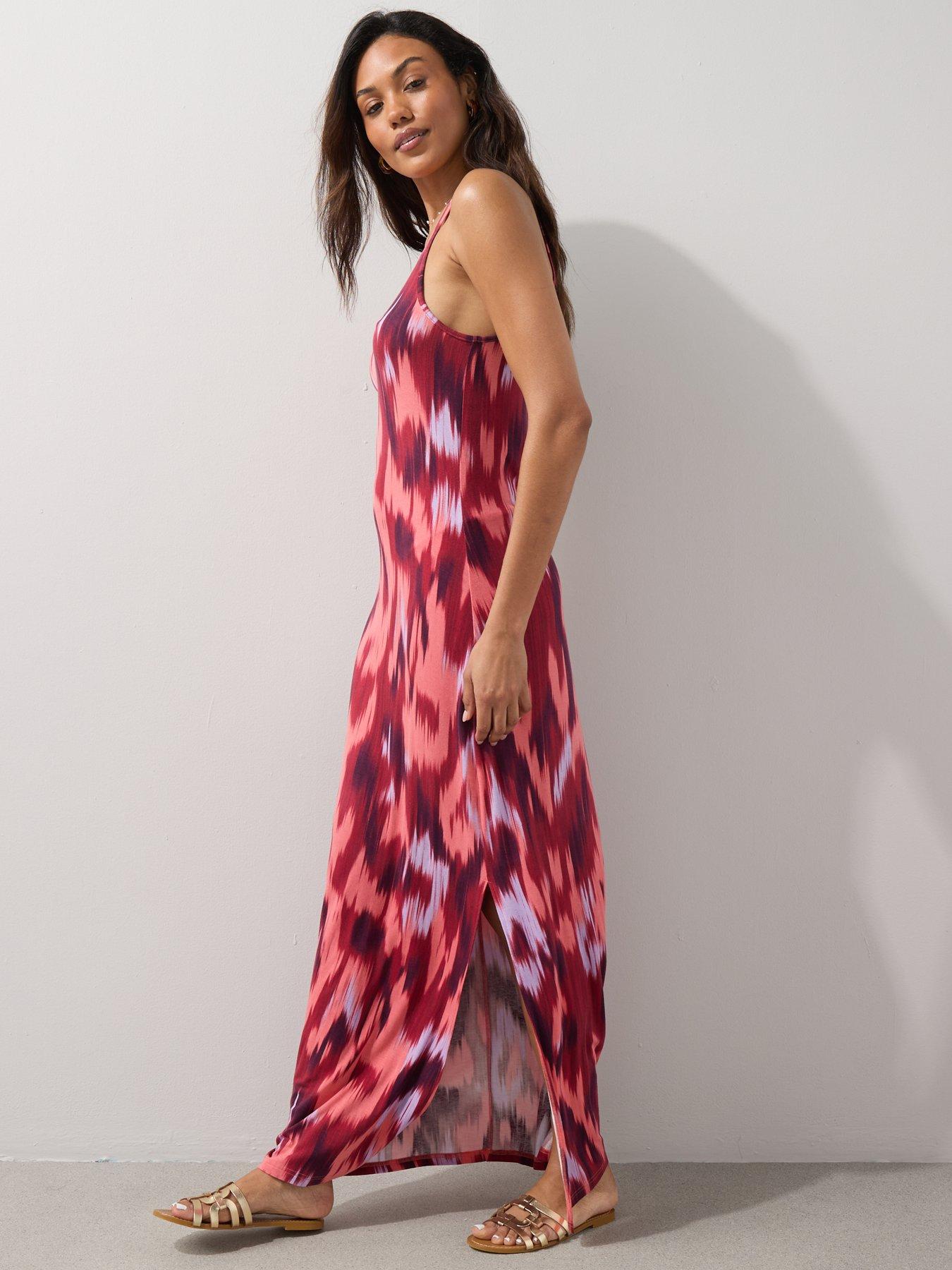 Image 5 of 7 of The Very Collection Strappy Maxi Dress - Multi