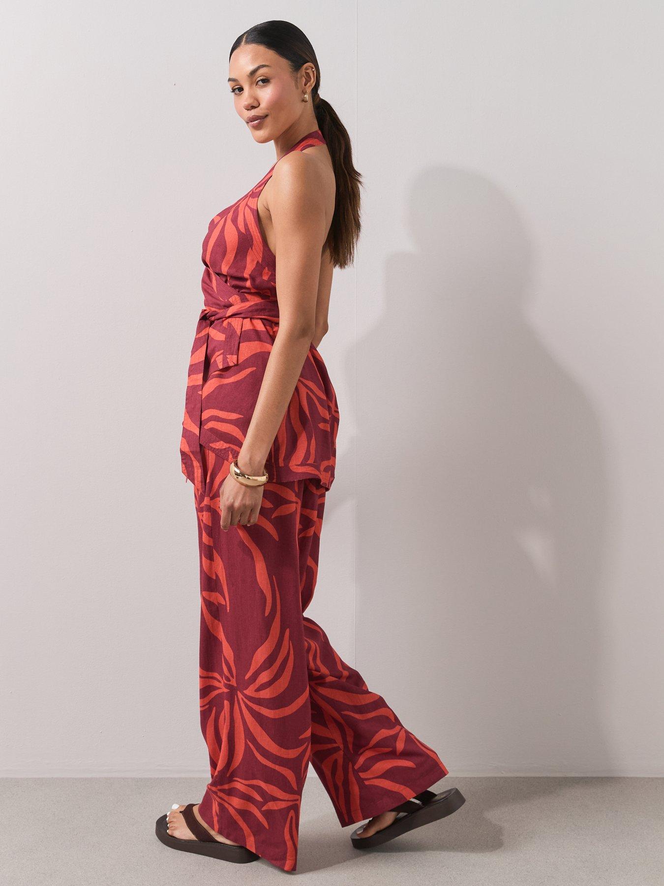 Image 5 of 7 of The Very Collection Zebra Trousers Co Ord