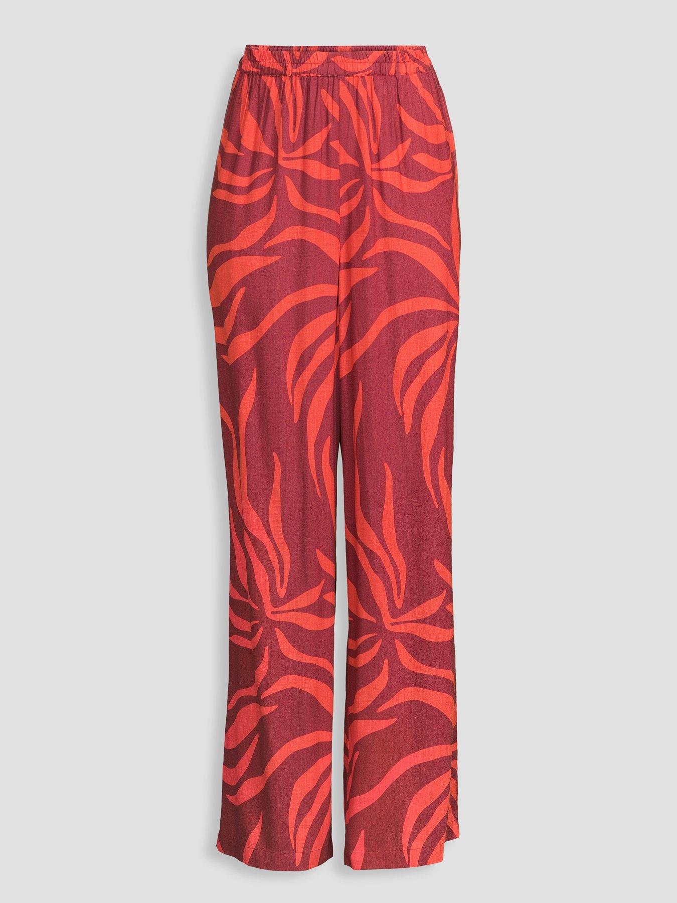 Image 7 of 7 of The Very Collection Zebra Trousers Co Ord
