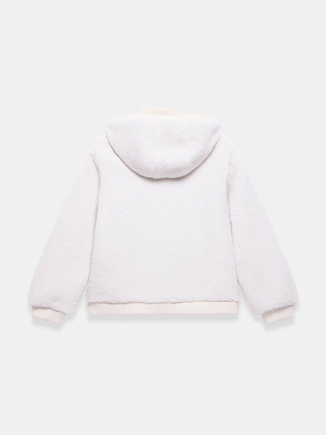  image of mint-velvet-borg-longline-hoodie-white