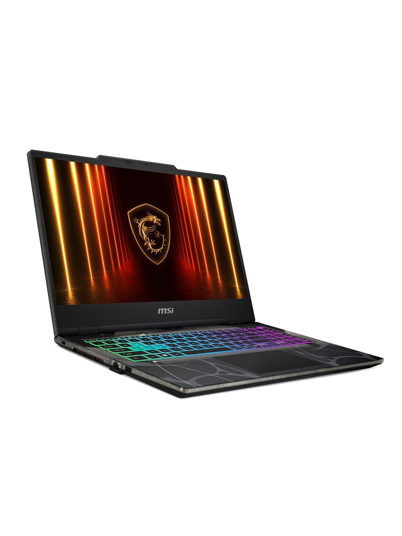  image of msi-cyborg-15-b2rwfkg-020uk-gaming-laptopnbsp--156in-fhd-144hznbspintel-core-7-geforce-rtx-5060-16gb-ram-1tb-ssd