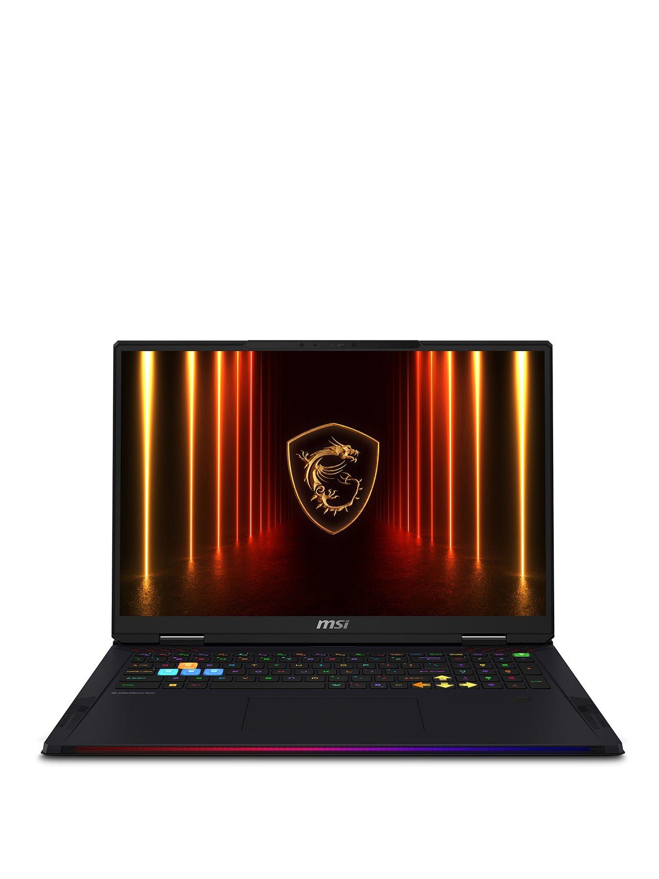 Image 1 of 7 of MSI Raider A18 HX A9WIG-004UK - 18in UHD+ 120Hz IPS - GeForce RTX 5080 - AMD Ryzen 9 - GeForce RTX 5080 - 32GB RAM - 2TB SSD - Gaming Laptop