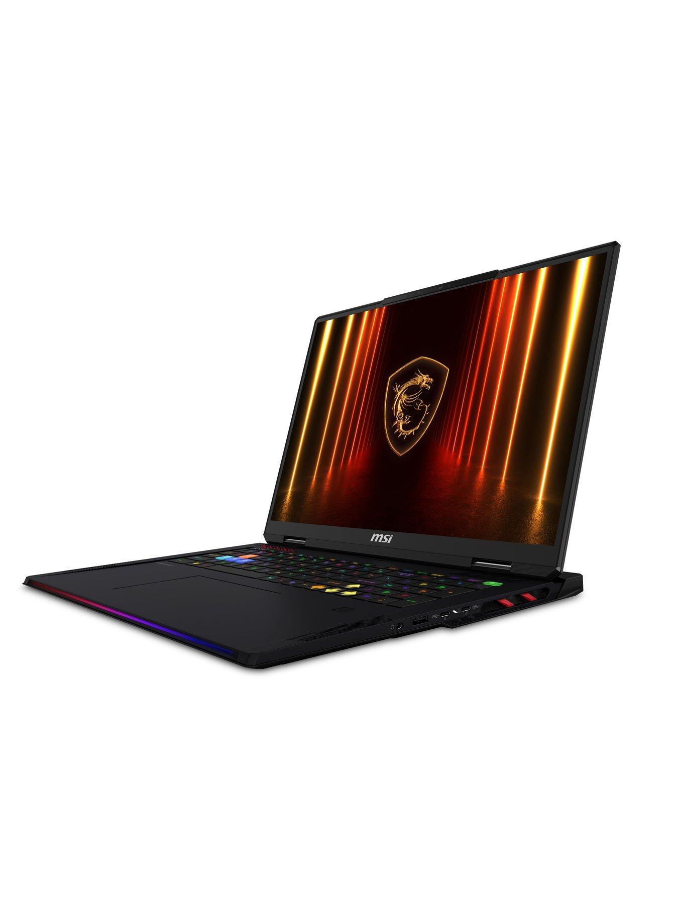 Image 4 of 7 of MSI Raider A18 HX A9WIG-004UK - 18in UHD+ 120Hz IPS - GeForce RTX 5080 - AMD Ryzen 9 - GeForce RTX 5080 - 32GB RAM - 2TB SSD - Gaming Laptop