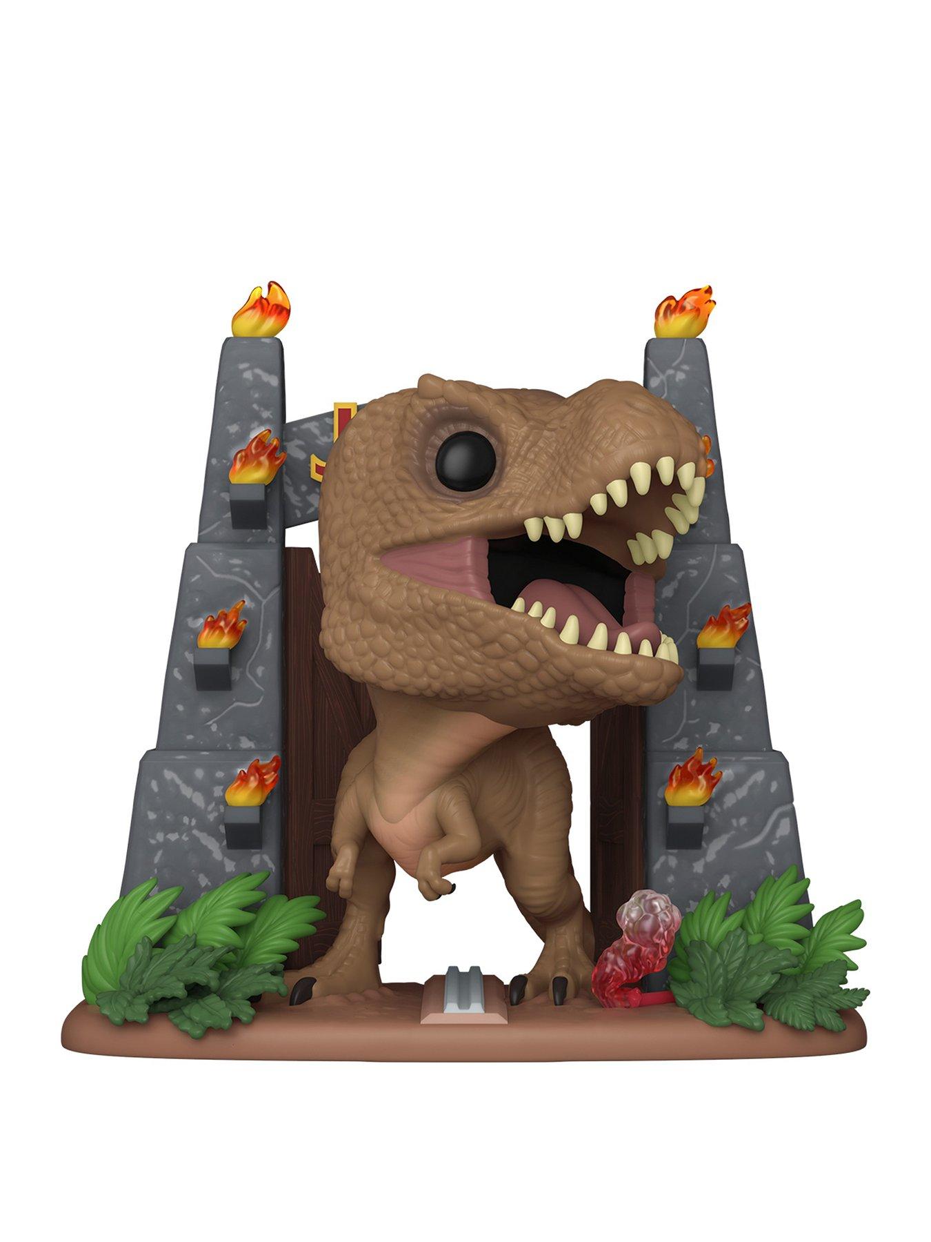 Image 1 of 2 of Pop! Deluxe: Jurassic Park -&nbsp;T-Rex with&nbsp;Gates #1775
