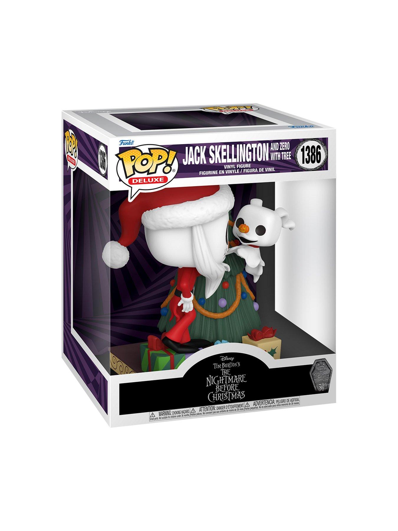 Image 3 of 3 of Pop! Deluxe: The Night Beforee Christmas&nbsp;- Jack Skellington with Zero and with Tree #1386