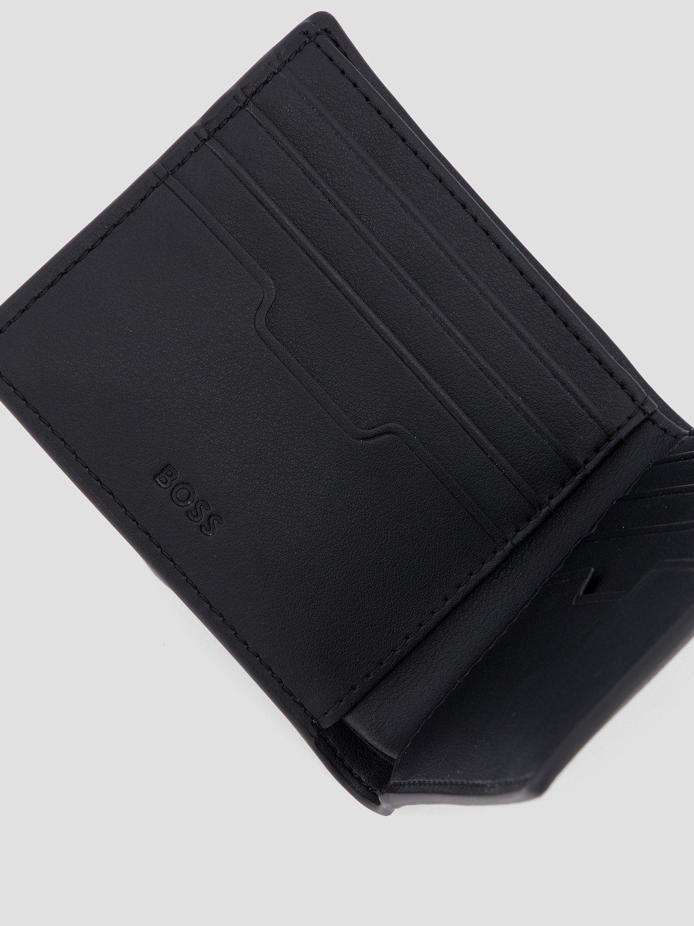  image of boss-lewys-8cc-leather-wallet-black