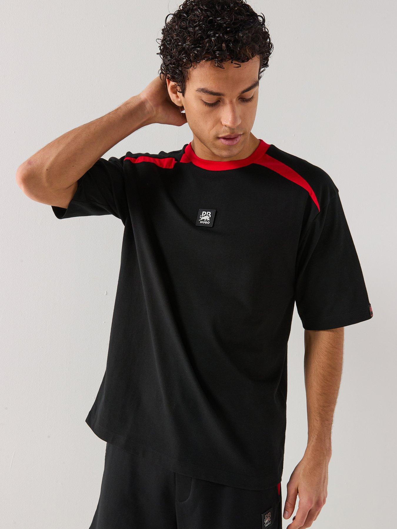 HUGO X Rb Dedril Relaxed Fit T-Shirt - Black