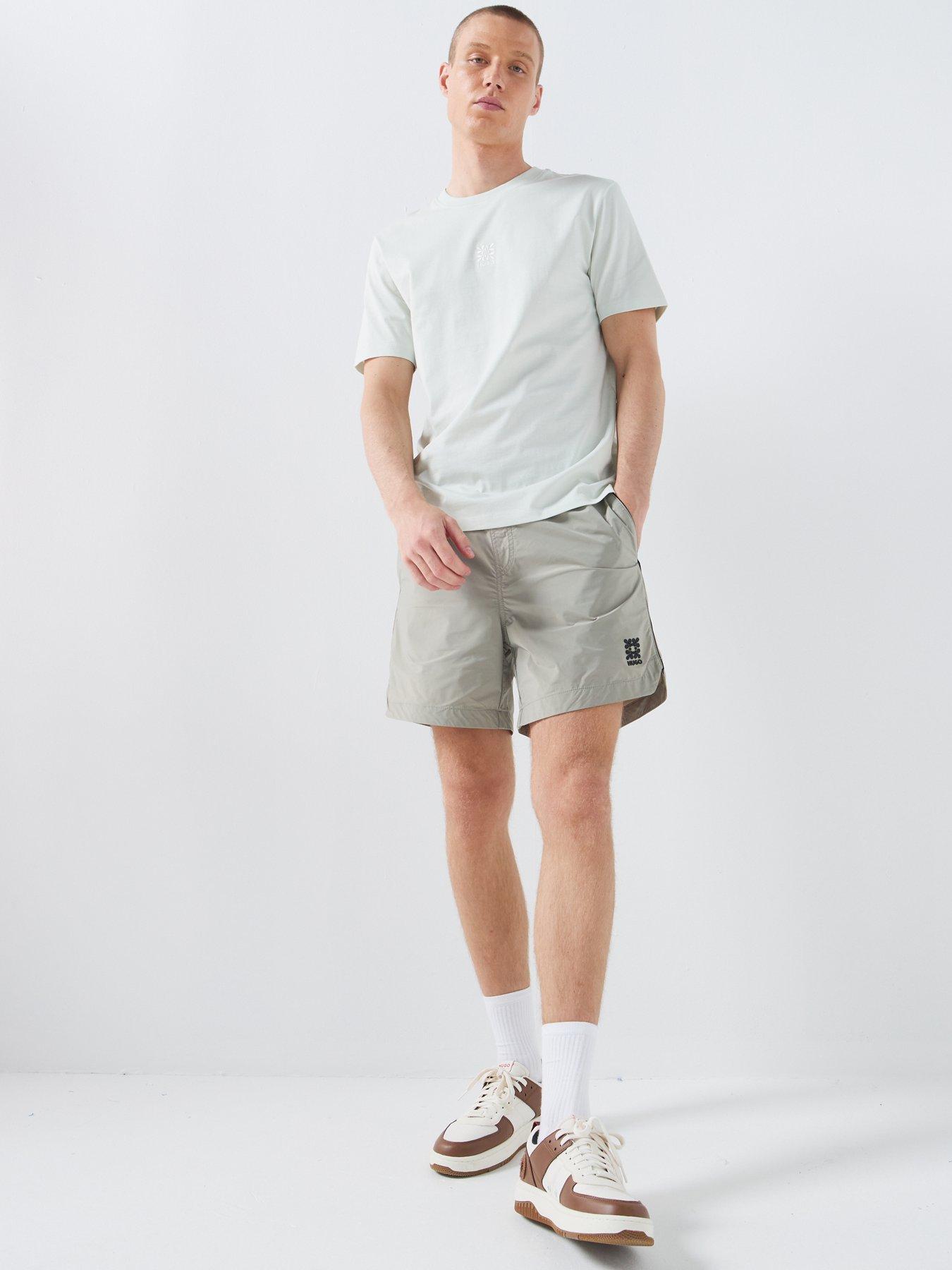 Image 5 of 5 of HUGO Colas262 Straight Fit Shorts - Light Green