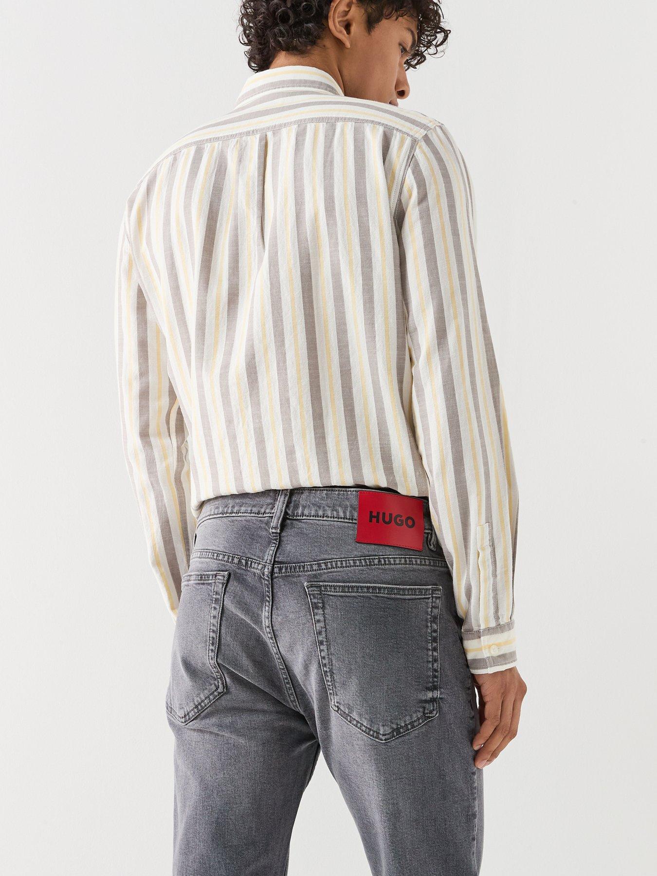 Image 4 of 6 of HUGO 708 Slim Fit Jeans - Grey