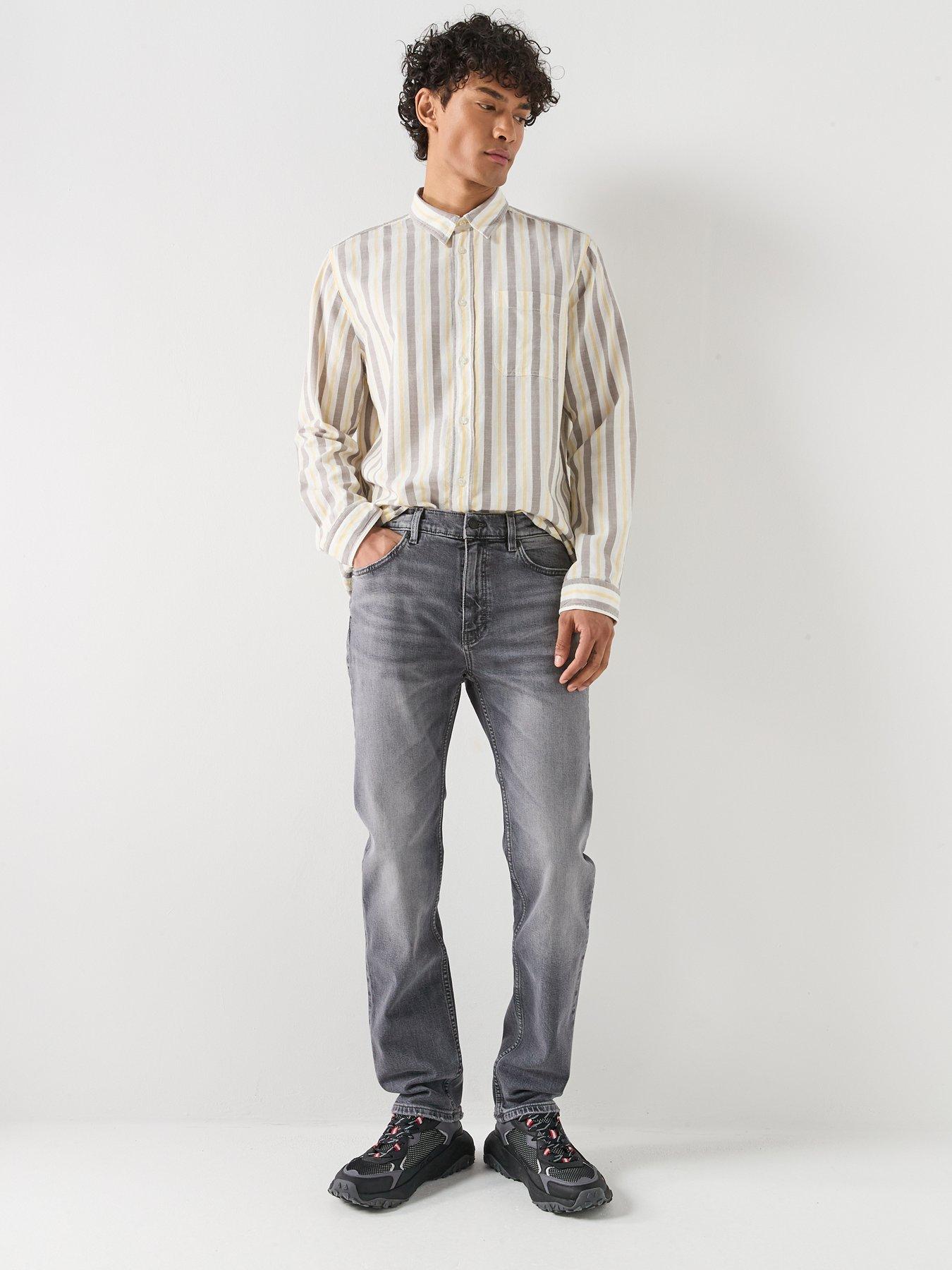Image 6 of 6 of HUGO 708 Slim Fit Jeans - Grey