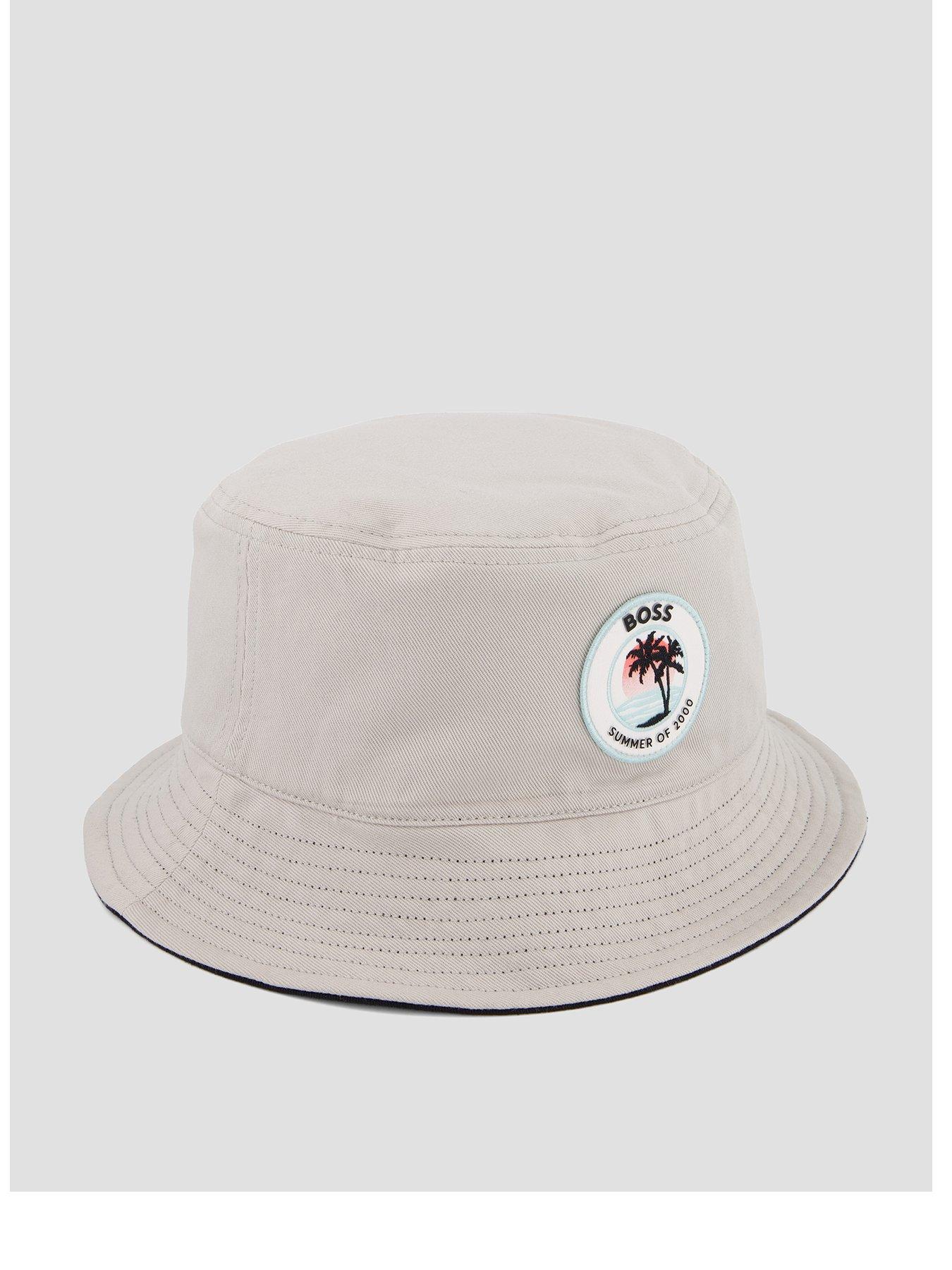 Image 1 of 4 of BOSS Febas-Sl Reversible Bucket Hat - Beige