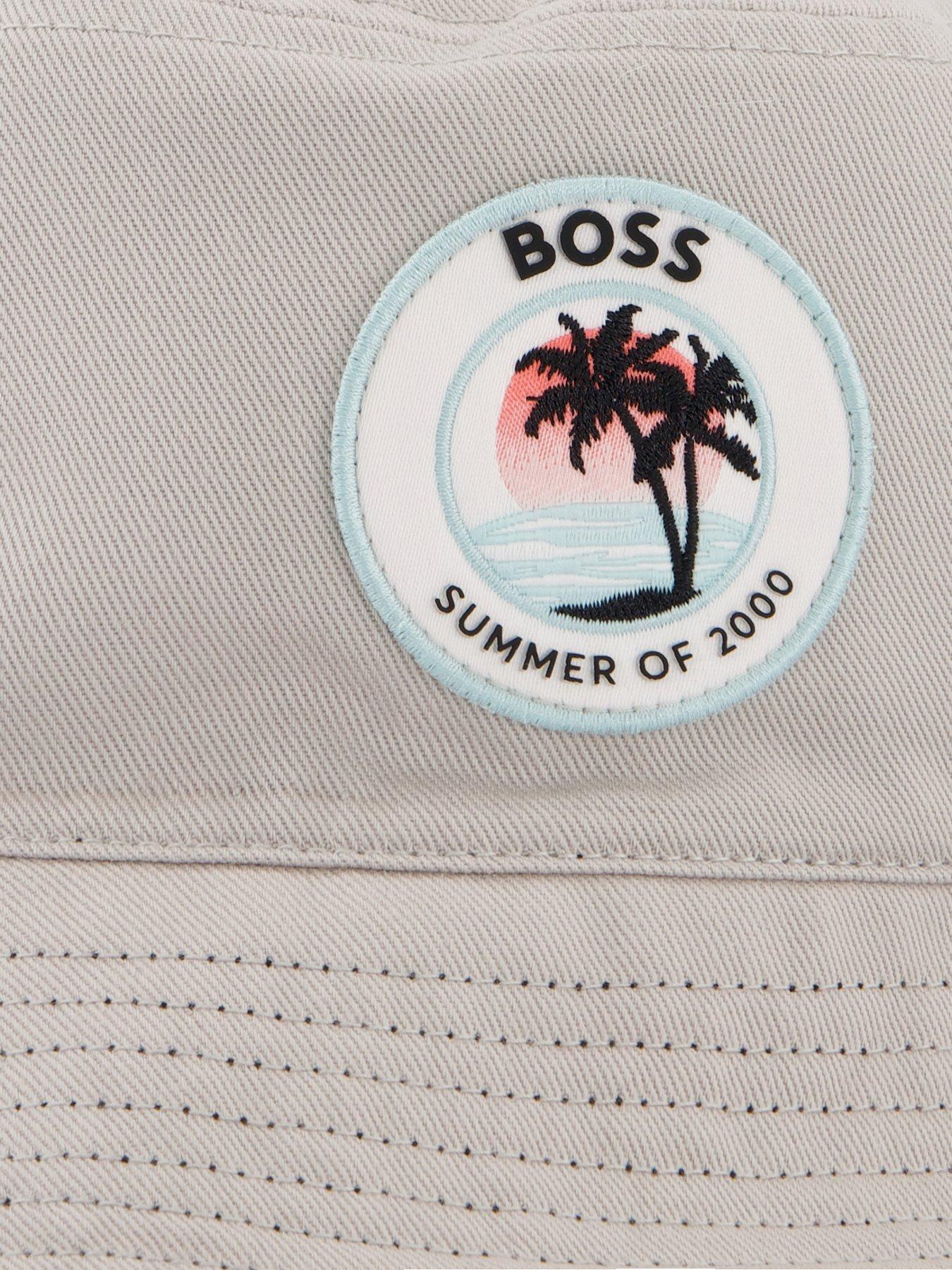 Image 3 of 4 of BOSS Febas-Sl Reversible Bucket Hat - Beige