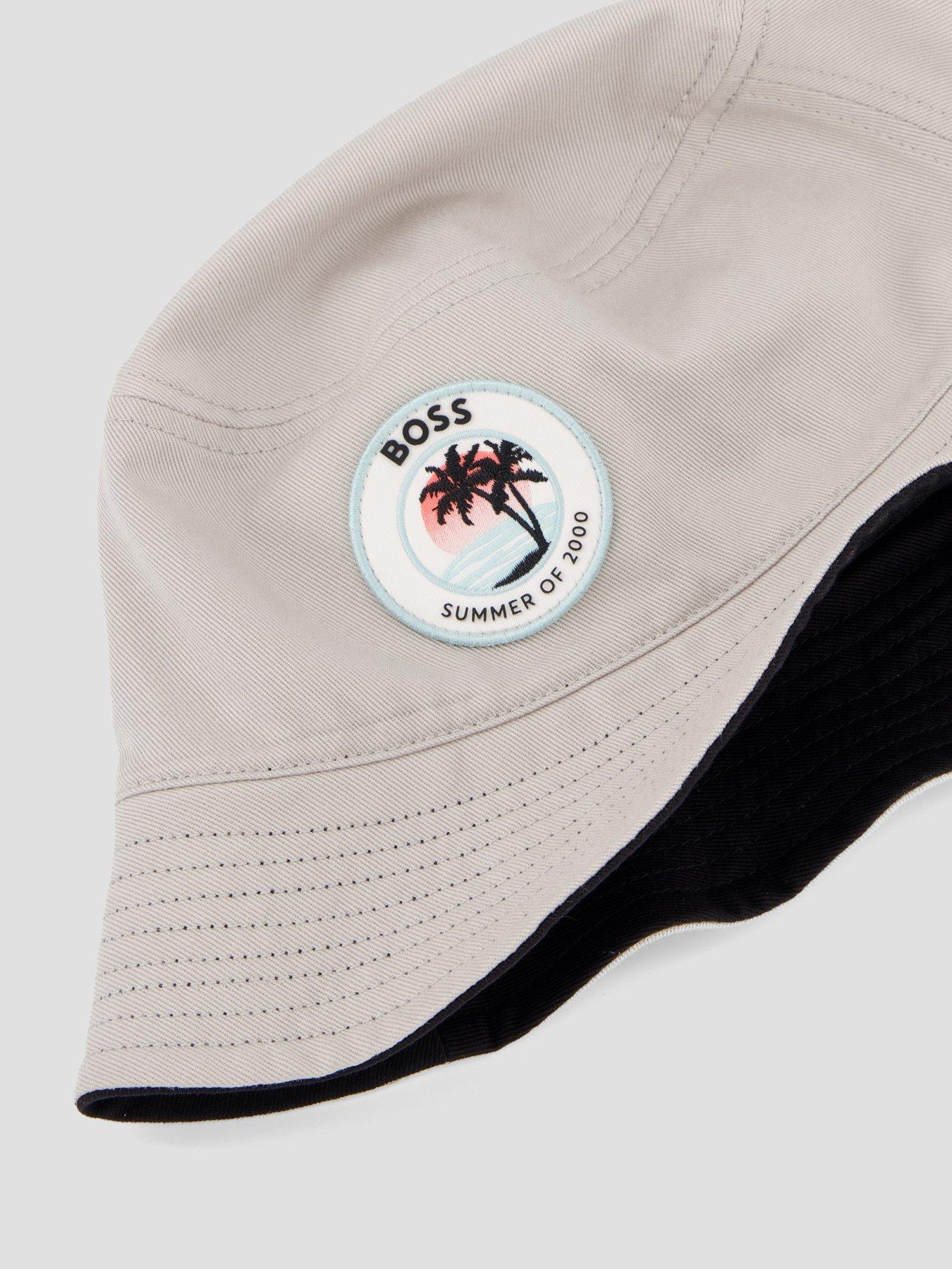 Image 4 of 4 of BOSS Febas-Sl Reversible Bucket Hat - Beige