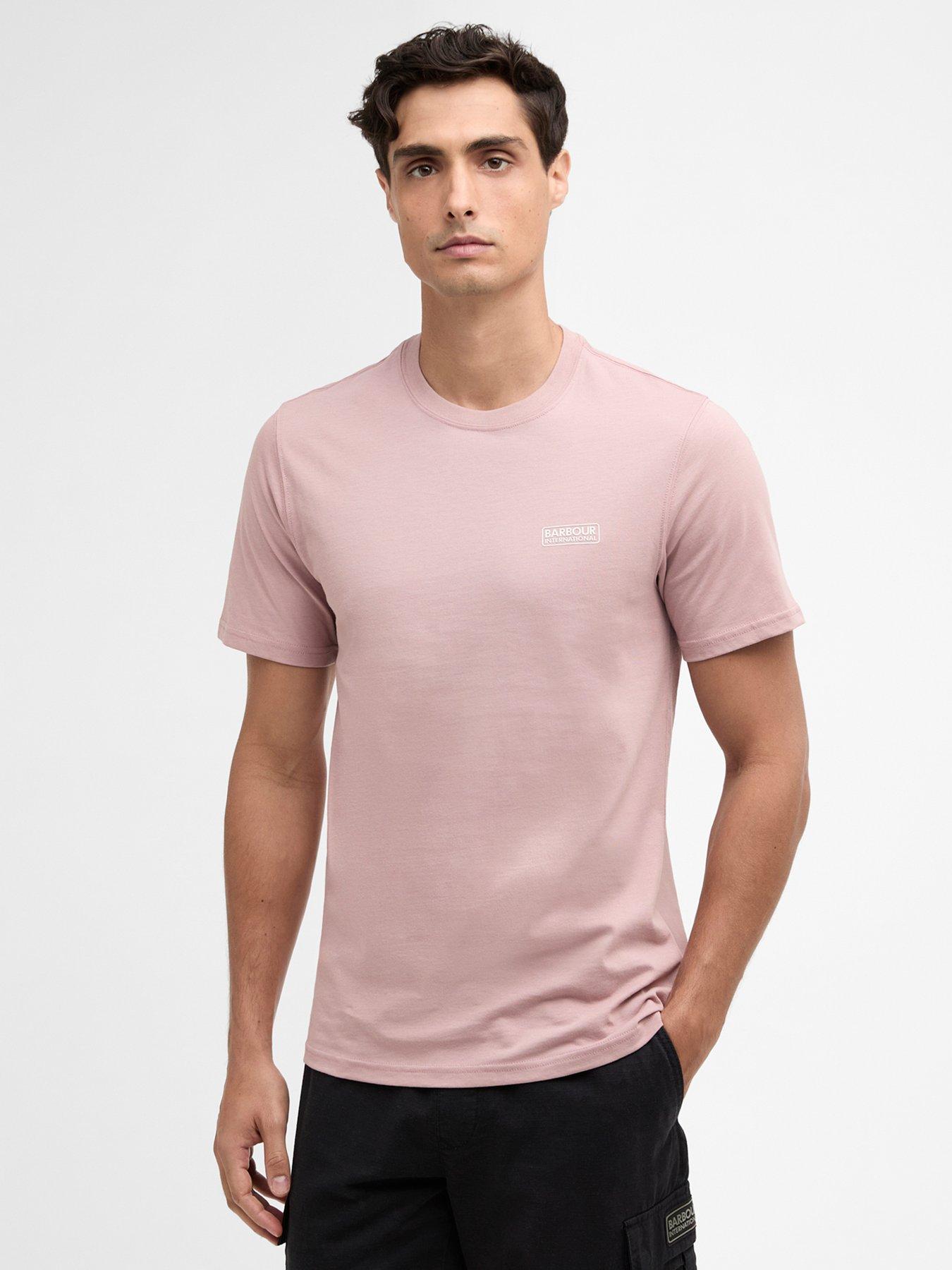 Barbour International Small Logo T-Shirt - Pink