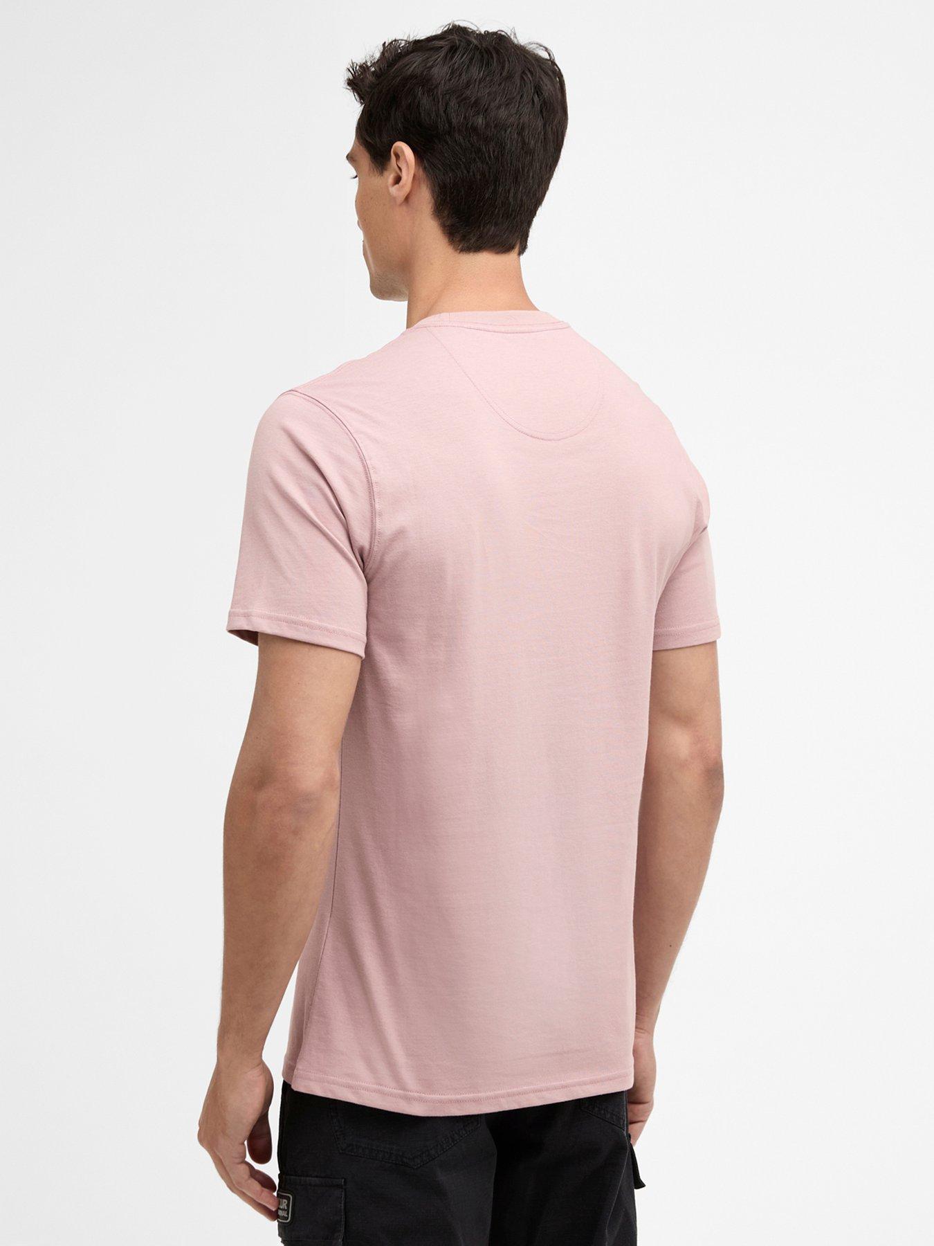 Image 2 of 5 of Barbour International Small Logo T-Shirt - Pink