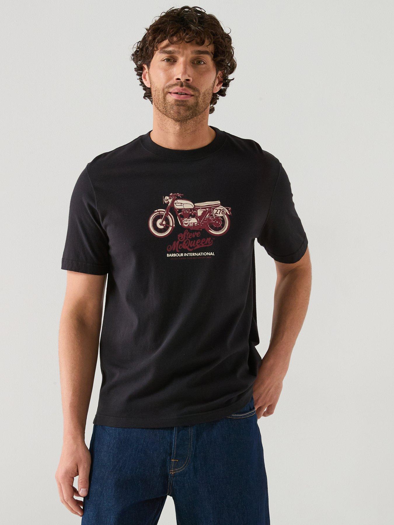 Barbour International x Steve Mcqueen Cerney T-Shirt - Black