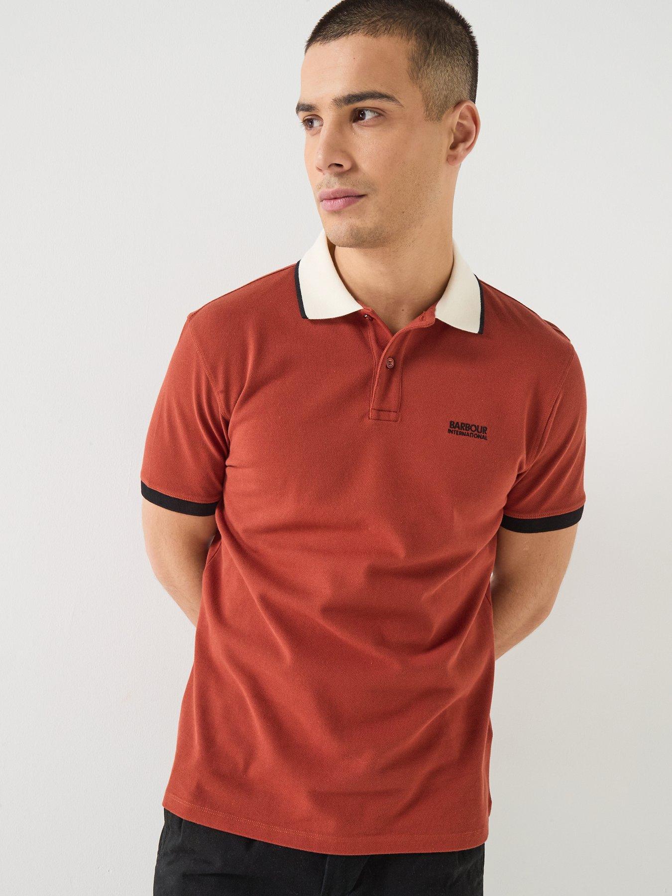barbour-international-howall-tailored-polo-shirt-dark-orange