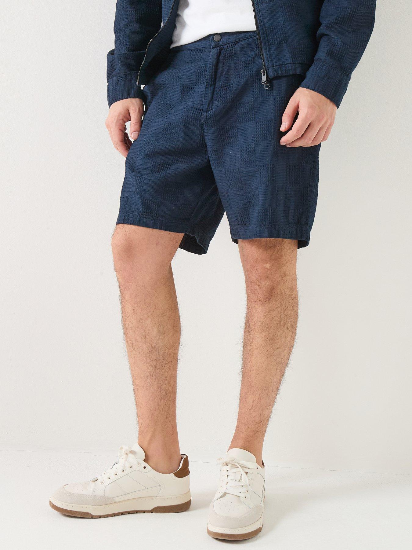 Barbour International Blackstreak Jacquard Shorts - Navy