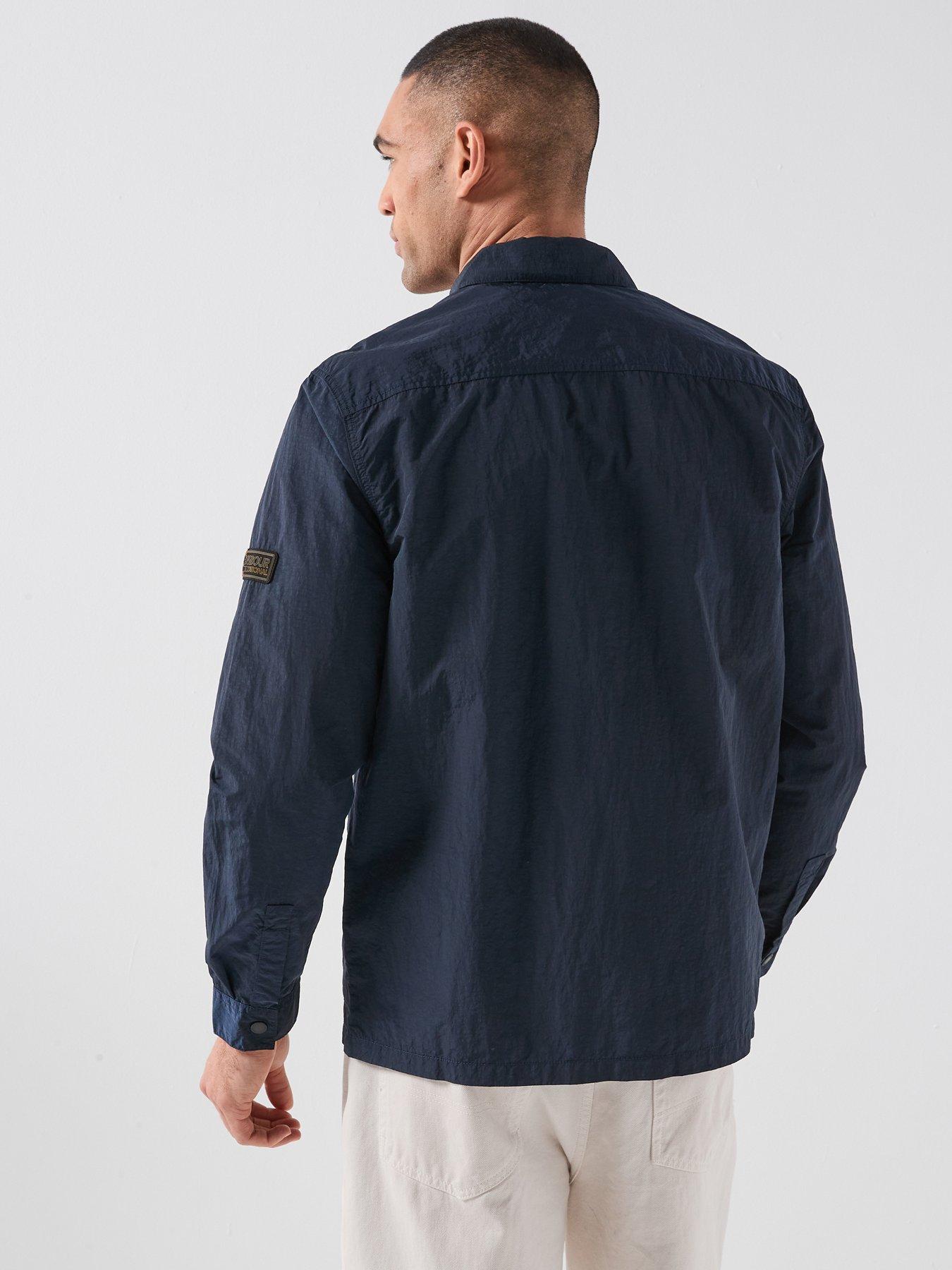 Image 2 of 6 of Barbour International Inline Overshirt - Navy
